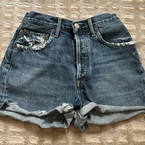 Agolde high waisted shorts